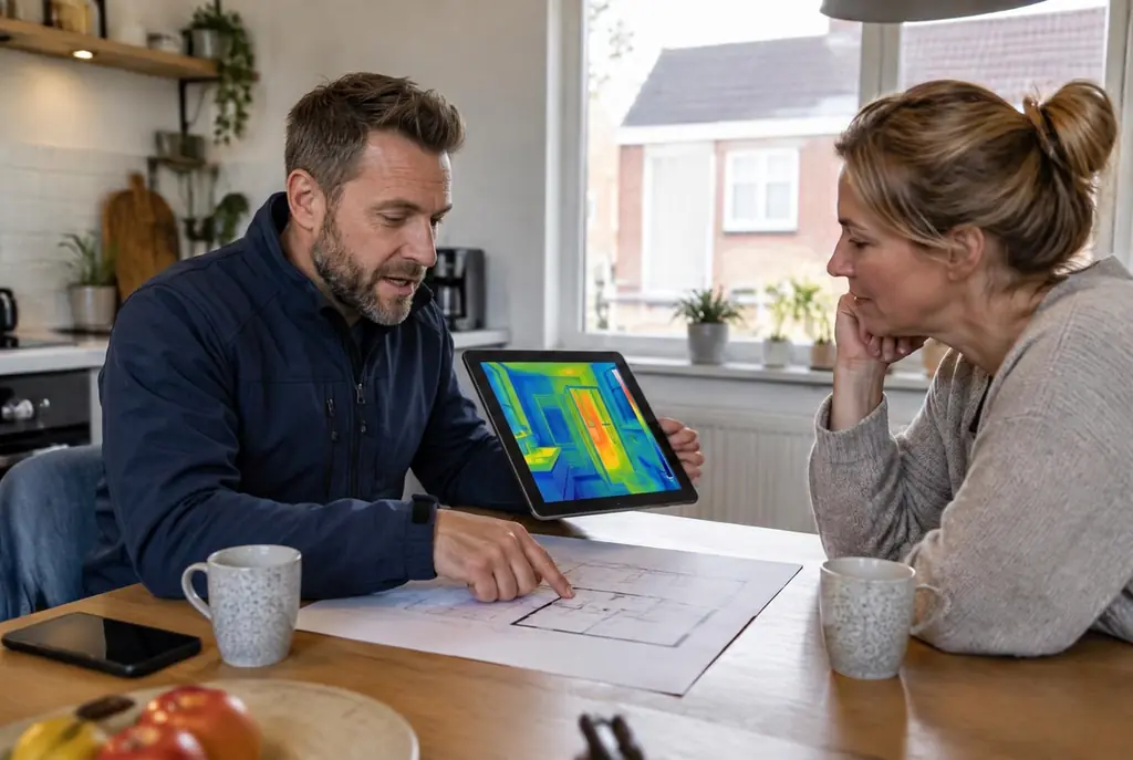 Lekdetectie Kortenhoef – bevindingen bespreken aan de keukentafel
